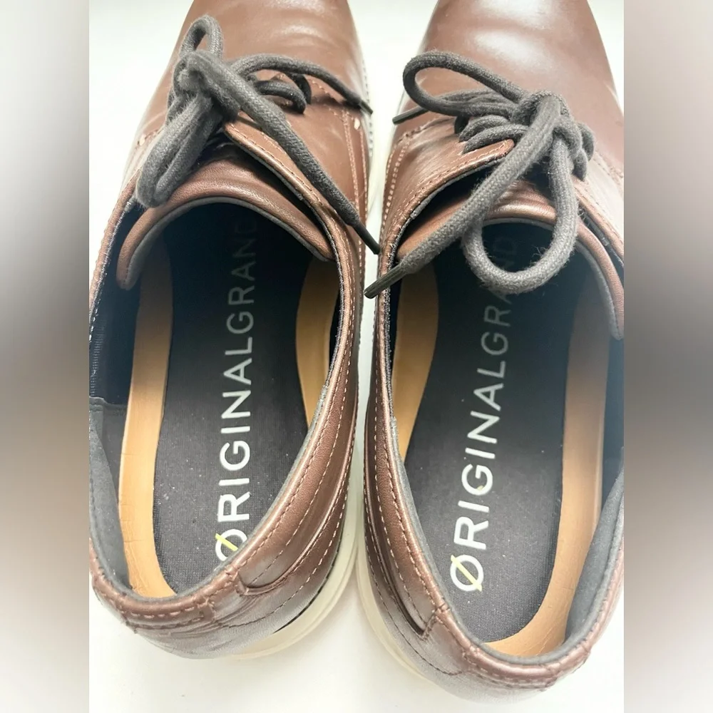 Cole Haan Originalgrand Clouldfeel Energy Meridian Oxford Chestnut Shoes Size 12